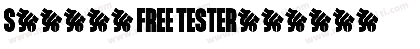 Syabab FREE TESTER字体转换